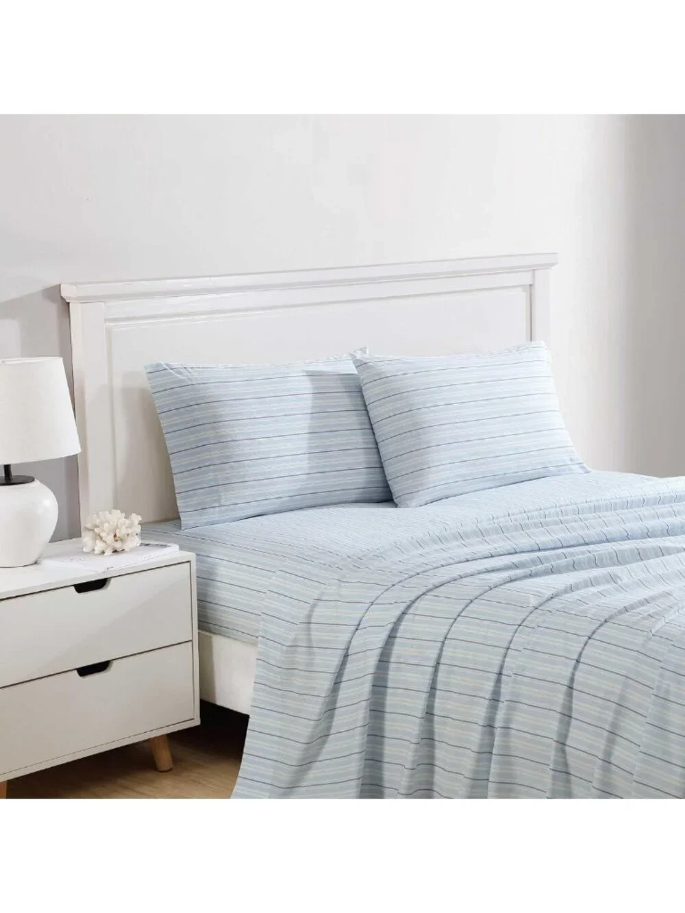 Cozy Twin XL Sheet Set with Fitted Sheet & Pillowcase - Soft, Durable Bedding